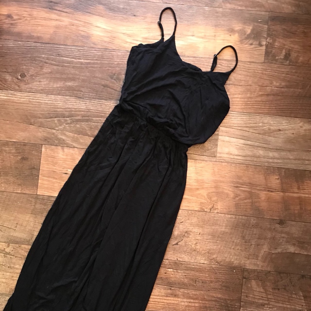 LUSH Black Maxi Dress